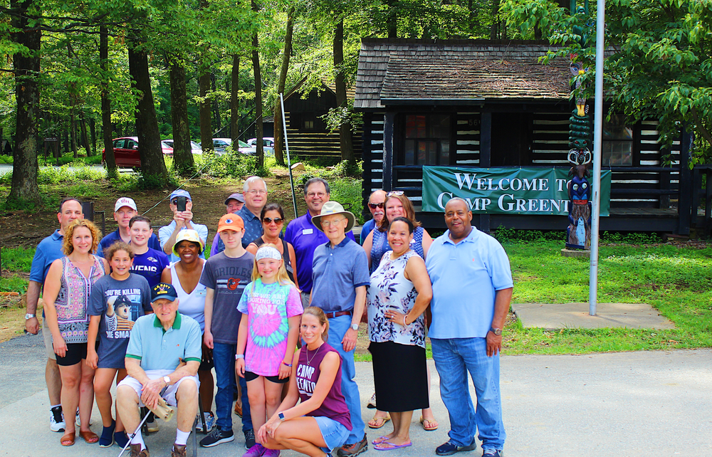 It's Rotary Day in Camp Greentop!