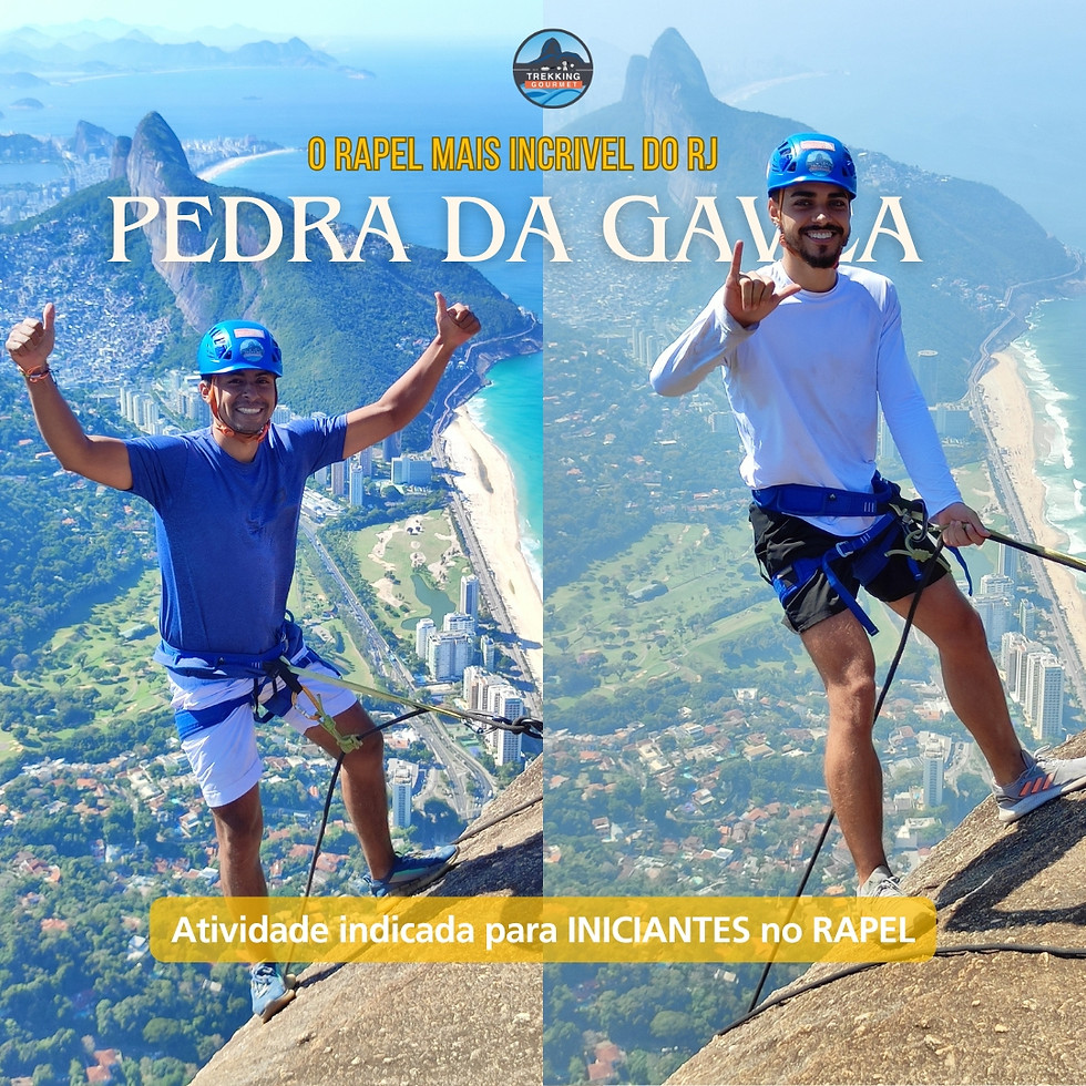 Miniatura: Rapel do Platô na Pedra da Gávea