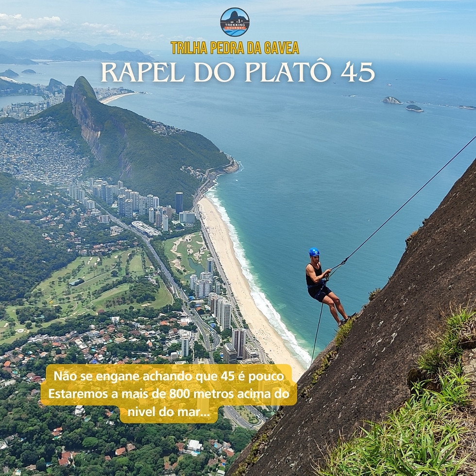 Miniatura: Rapel do Platô na Pedra da Gávea