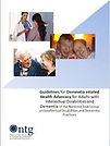 Guidelines for Dementia-related Health Advocacy for Adults with ID and Dementia