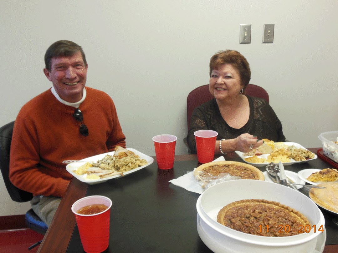 Michael Hasty and Laura Connolly