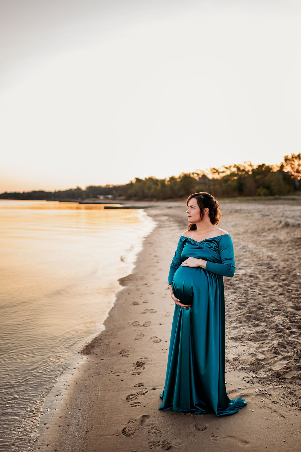 Thumbnail: Green Maternity Dress
