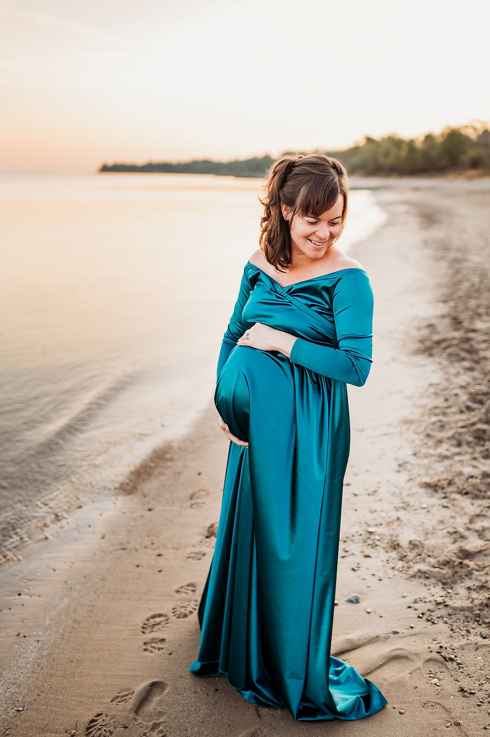 Thumbnail: Green Maternity Dress
