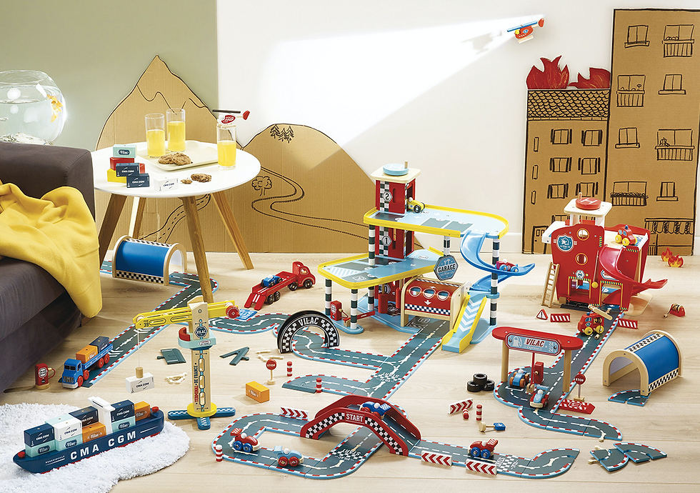 Miniatura: Garage in Legno