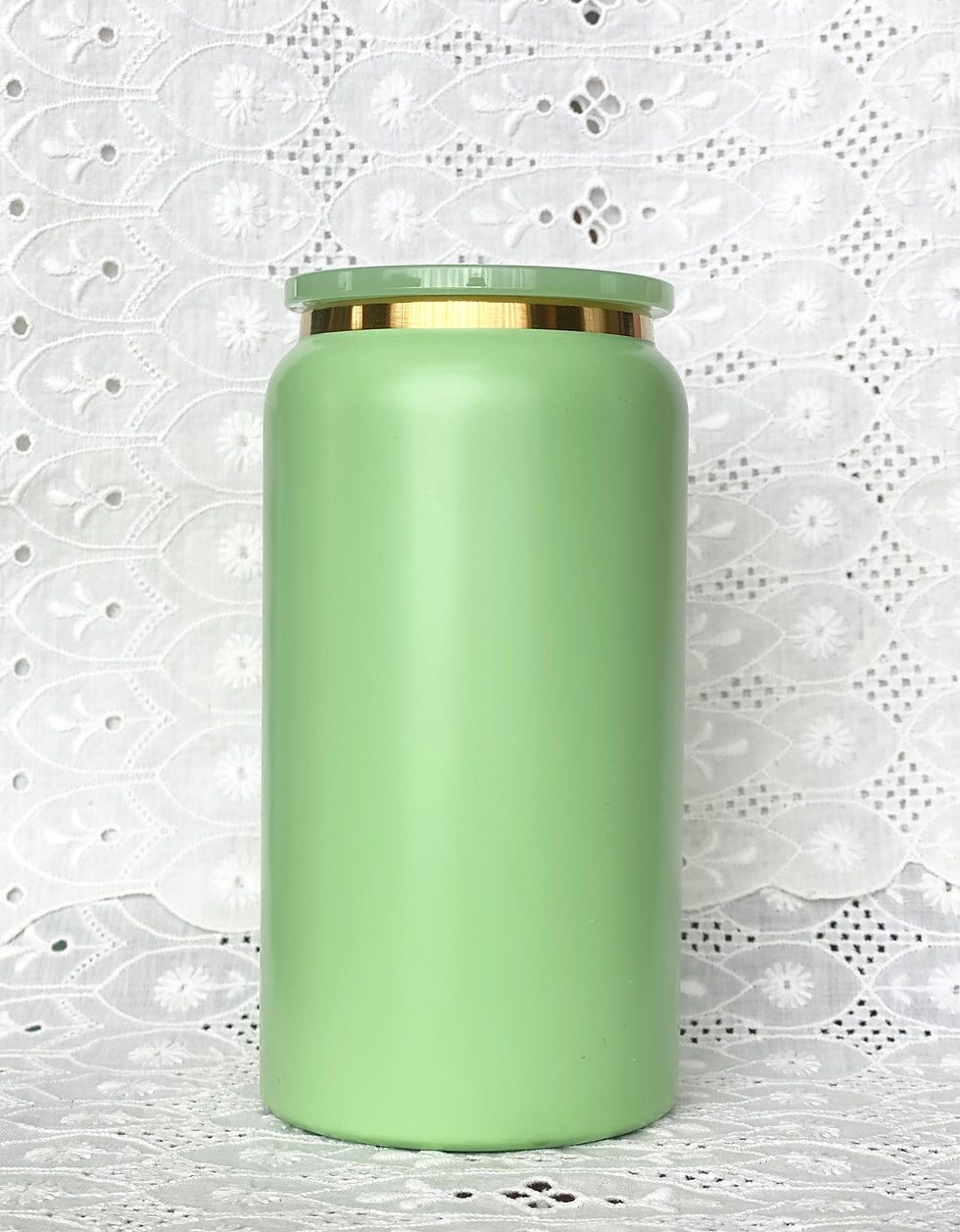 Thumbnail: 16oz Stainless Steel Cup with Lid & Straw