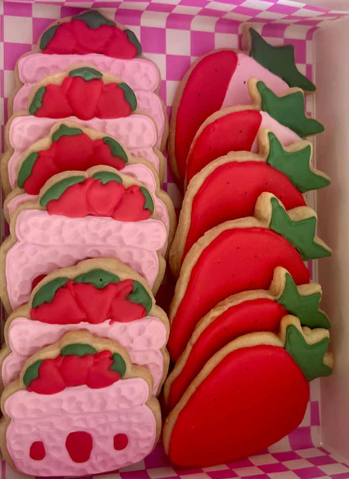 decorated sugar cookies baby shower