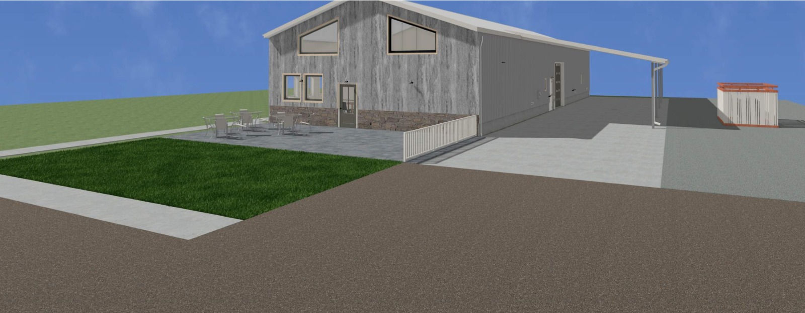 New Construction: New wine tasting room and production facility; 7,000 square feet.