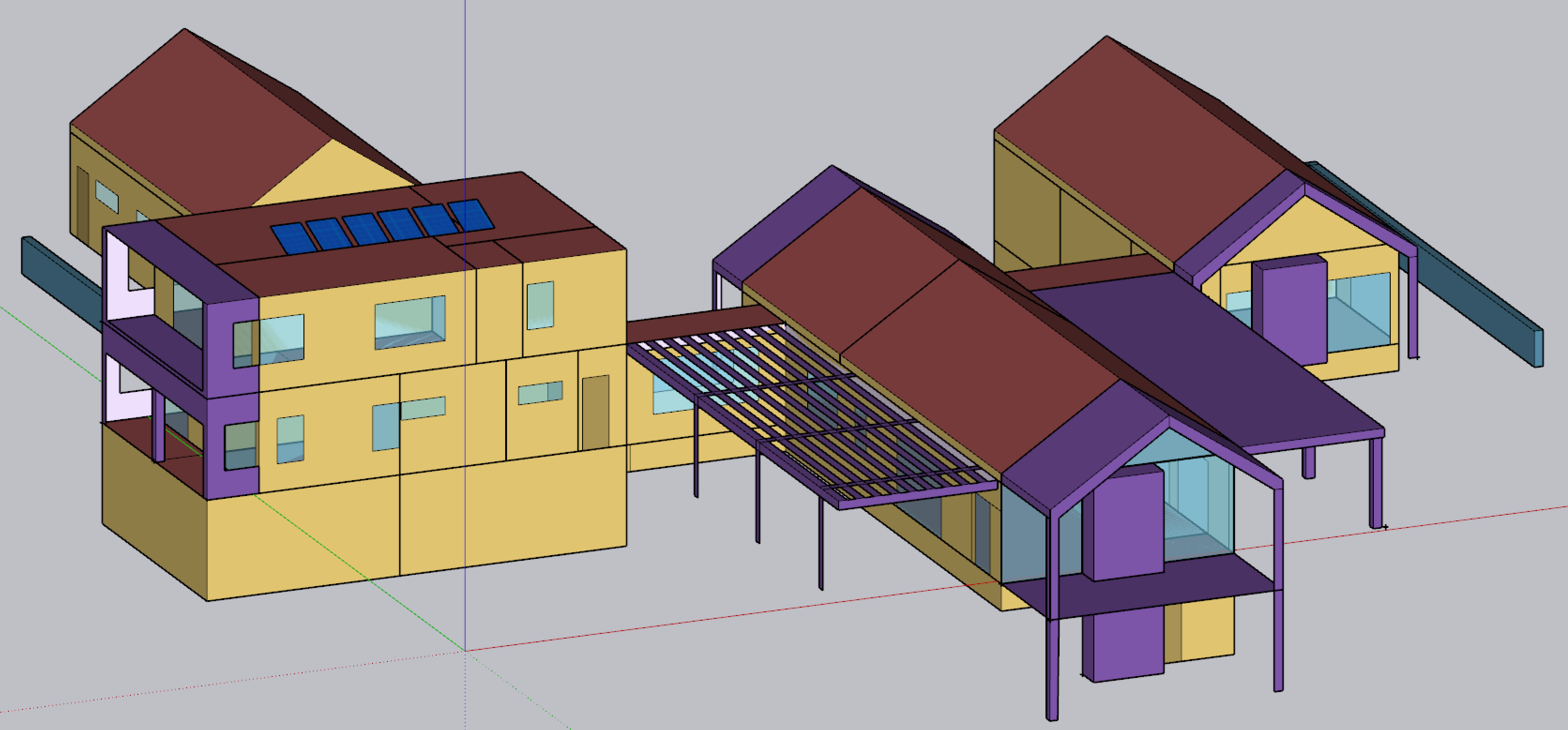 New Construction: New private residence; 9,500 square feet.