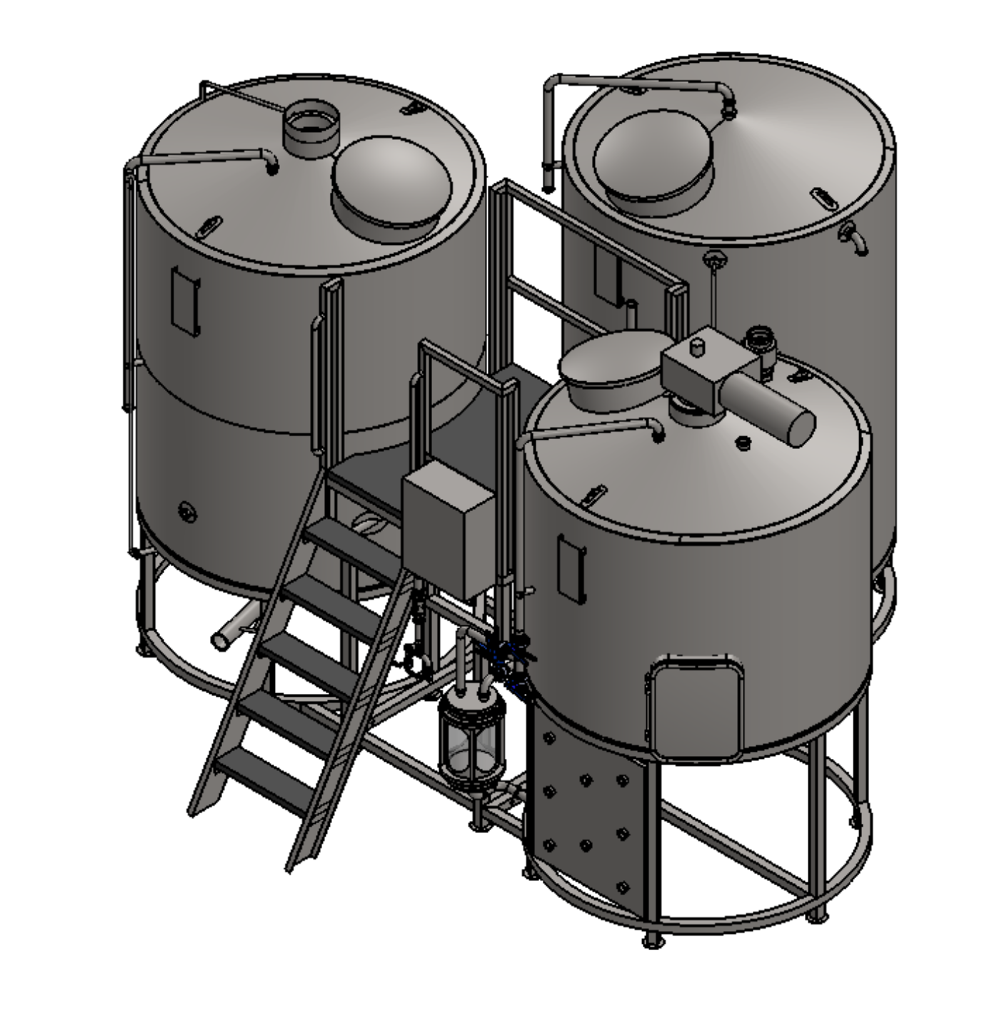 Renovation: Design of brewery plumbing systems and integration of new process equipment