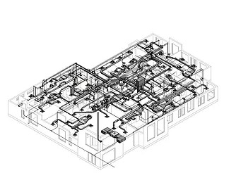 Renovation: Mechanical, Plumbing, and Medical Gas design services for 8,300 square foot pediatric dental office.