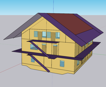 New Construction: Mechanical and Plumbing design services for mountain lodge; 12,400 square feet.