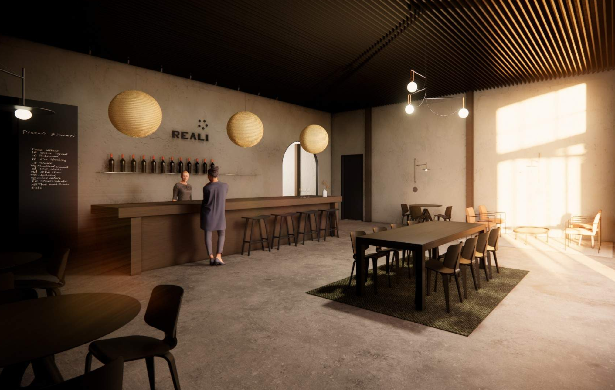 Renovation: Renovation of pole building into new wine tasting facility and barrel storage; 4,000 square feet.