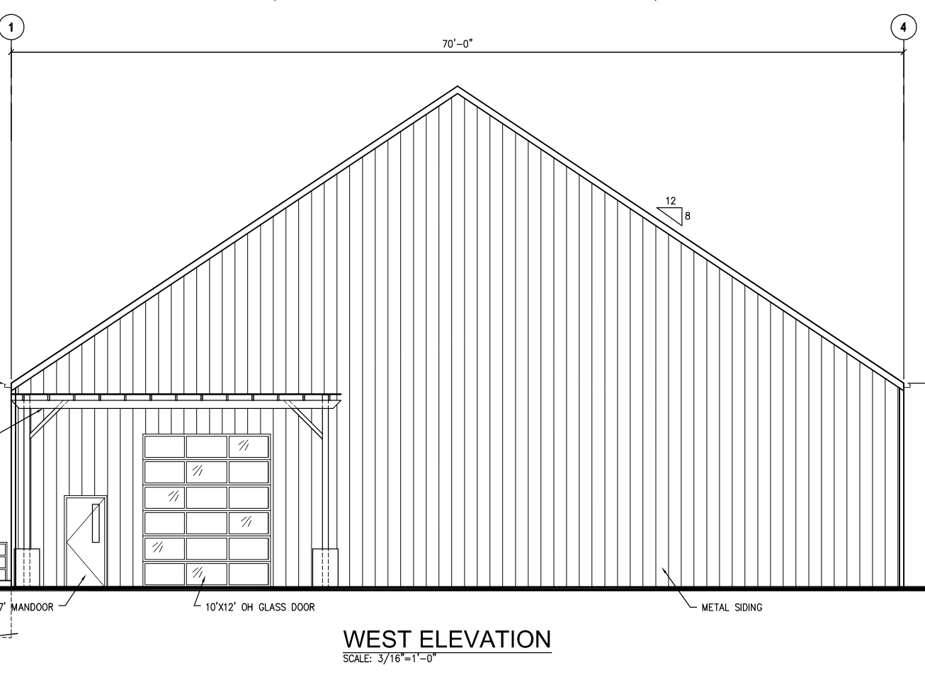 New Construction: Mechanical design for new wine barrel storage and shipping office; 5,400 square feet.