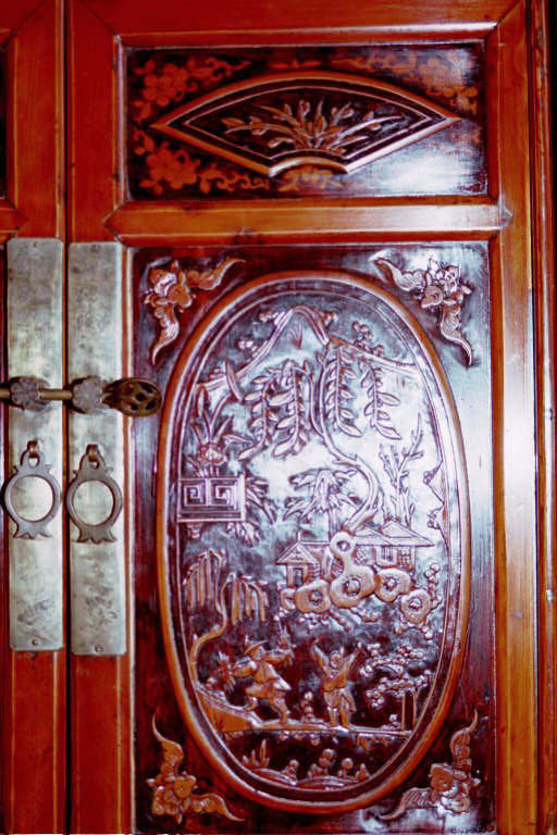 Thumbnail: Rose & Elm Wood Cabinet