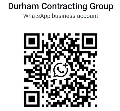 WhatsApp QR code and clickable link to contact us