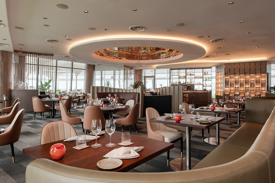 Good View of Marina Bay Skyline at ALTRO Zafferano Italian Restaurant