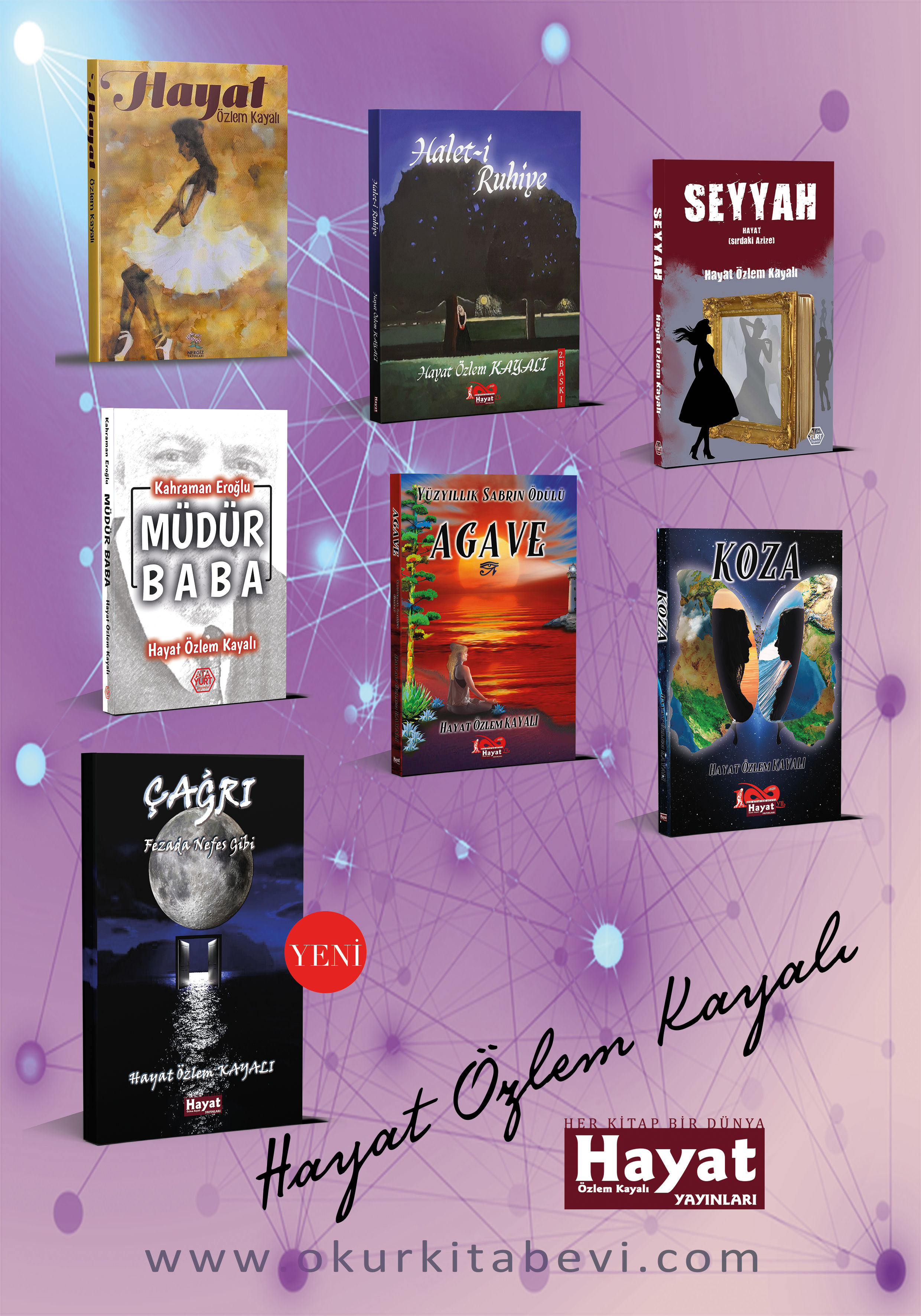 HAYAT ÖZLEM KAYALI KİTAPLARI (7 kitap)