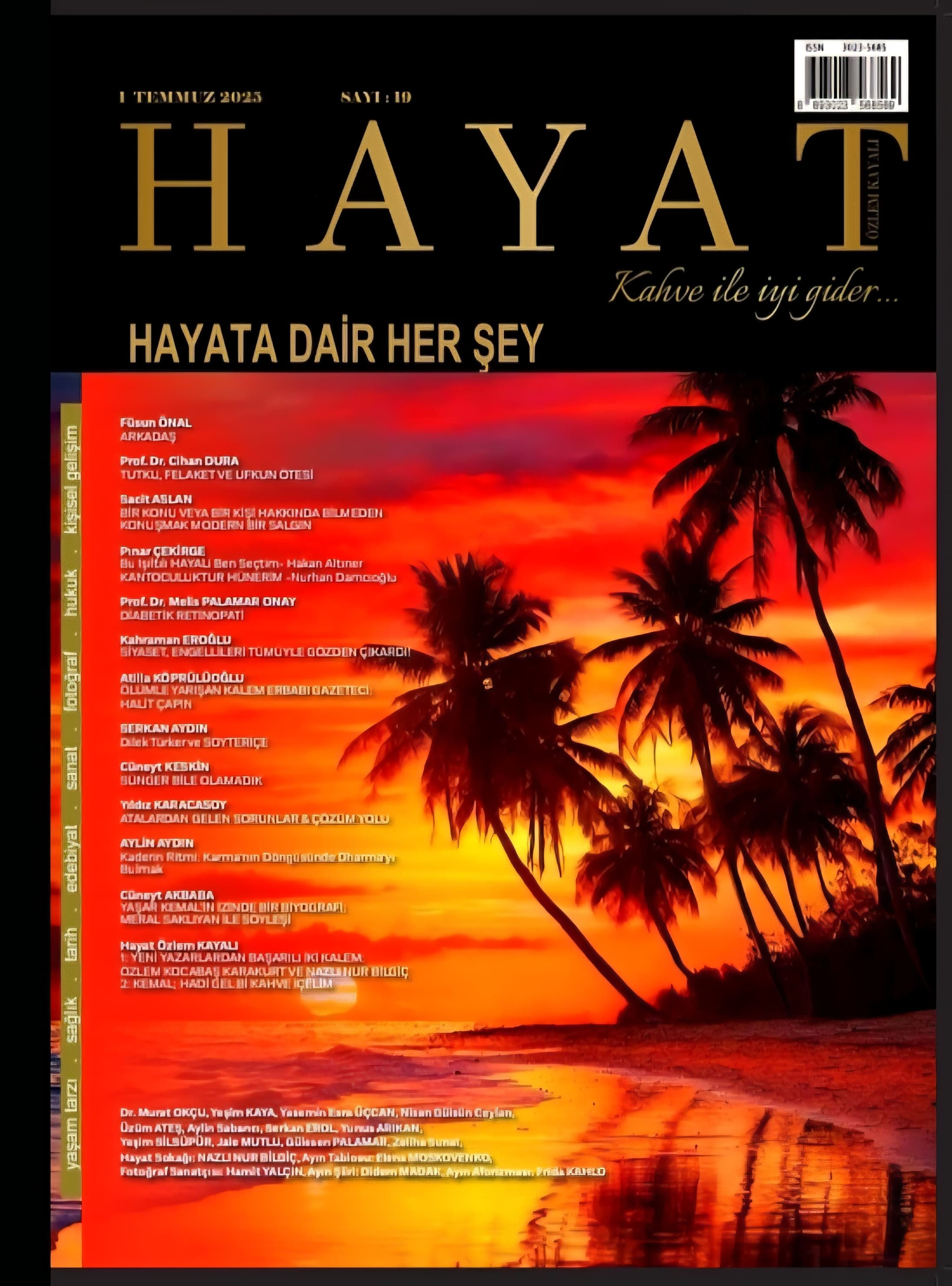 Hayat, Temmuz 2025, Sayı:19