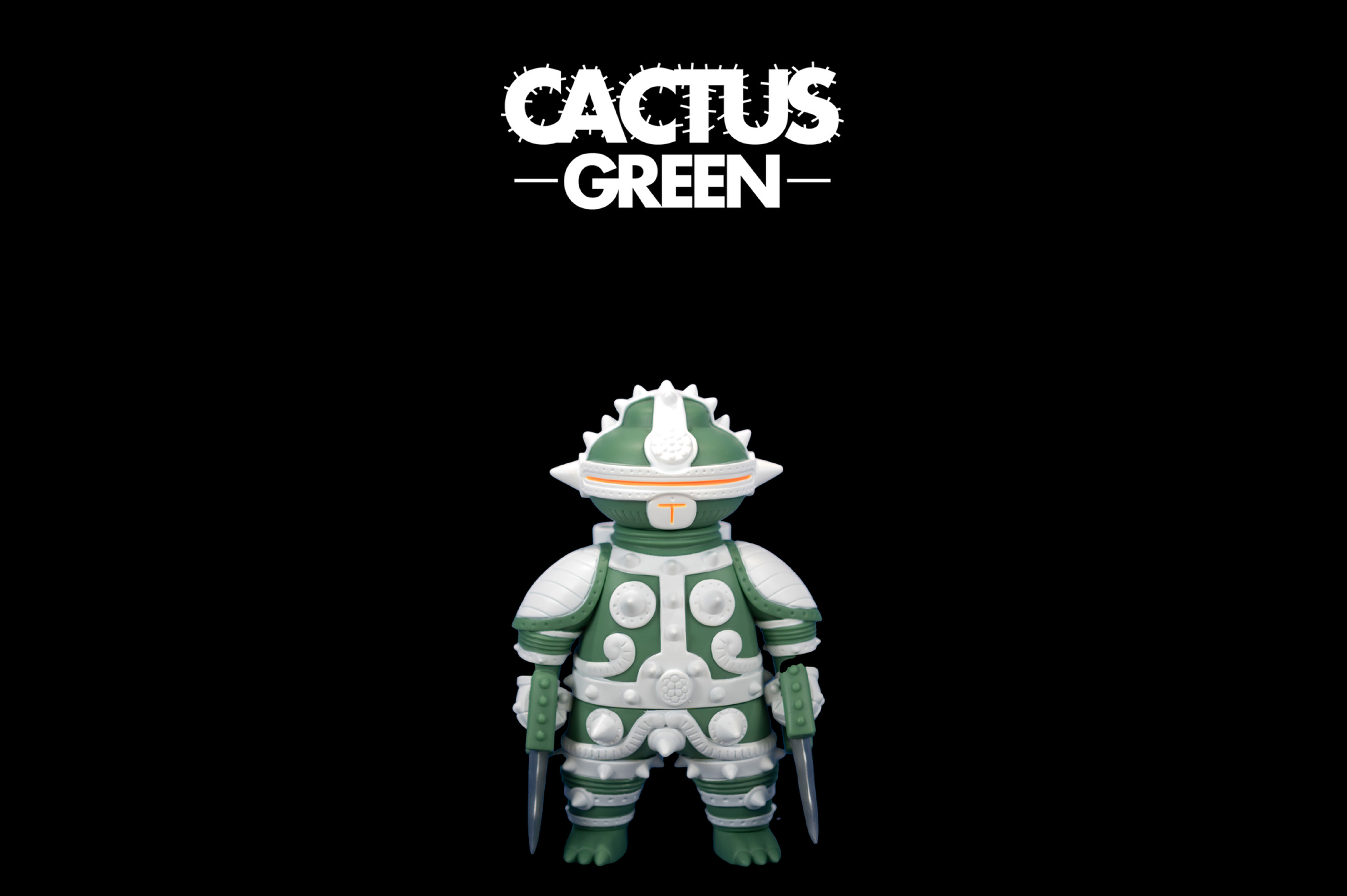 ソフビ製ともだち初号機 　CACTUS GREEN　モデル