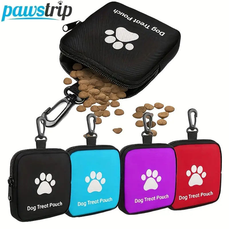 Portable Dog Treat Bag Outdoor Training Dog Food Pocket Multifunctional Dog Rewa