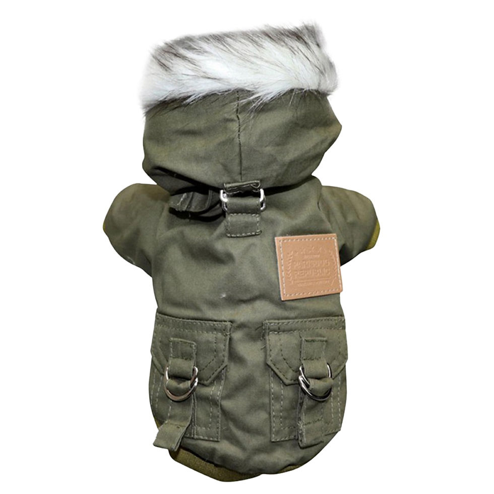 Thumbnail: Winter Puppy Pet Dog Coat for Small Medium Dogs Thicken Warm Chihuahua Yorkies H