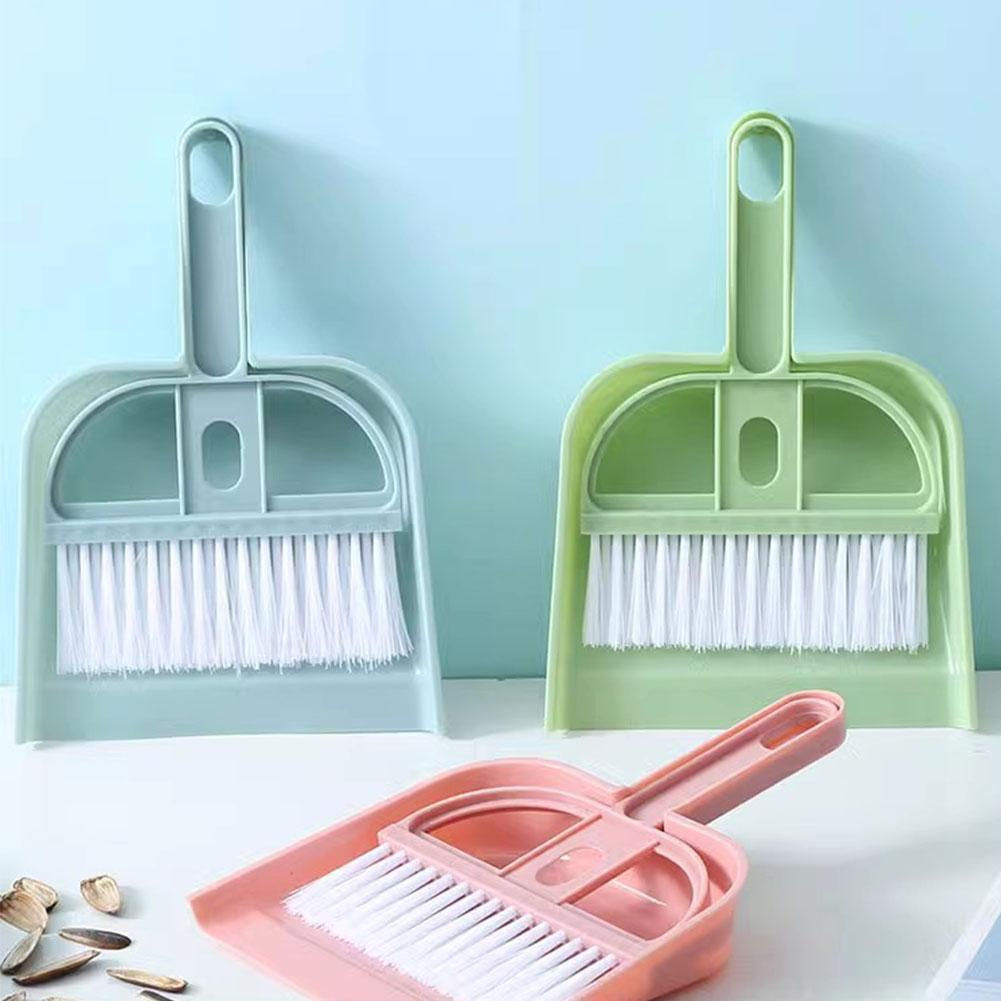 Cat Hamster Dustpan Small Broom Set Pet Professional Cleaning Tools Rabbit Poope