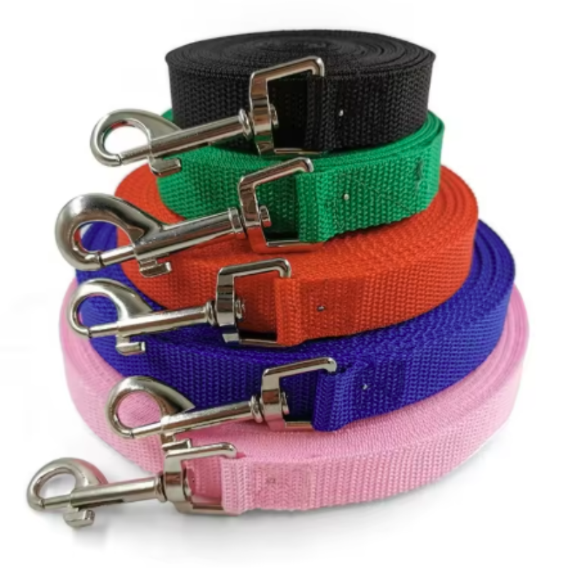 Thumbnail: 1.2M-30M Long Nylon Dog Training Leashes Walking Pet Leash Long Lanyard Traction