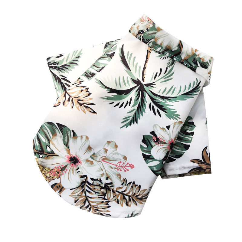 Thumbnail: Hawaiian Style Pet Dog Clothe Summer SandBeach Dog Shirts for Small Medium Dogs 