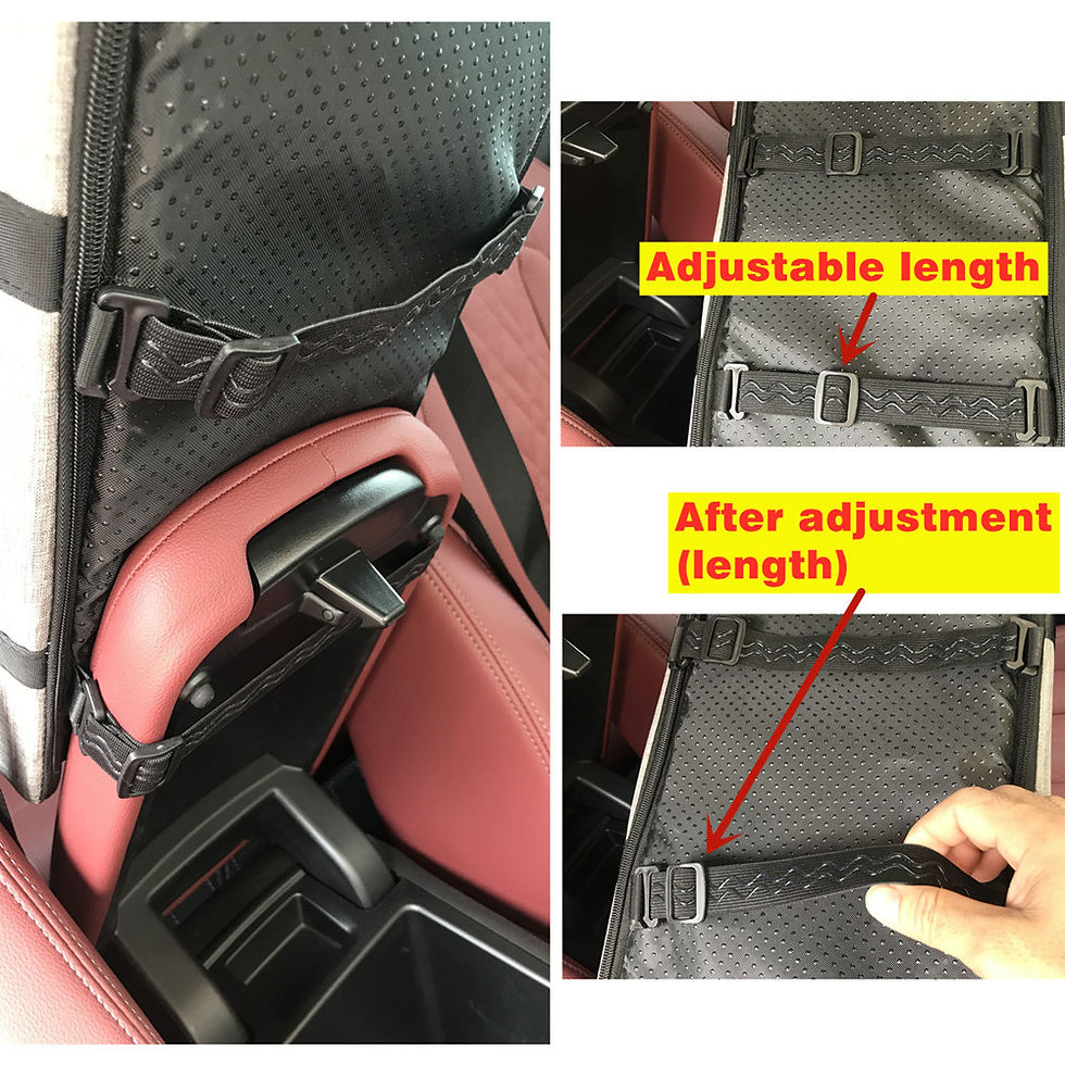 Thumbnail: Pet Products Portable Console Booster Dog Car Seat & Carrier for Small Dogs & Ca
