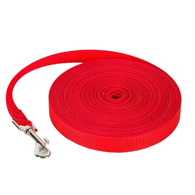 Thumbnail: 1.2M-30M Long Nylon Dog Training Leashes Walking Pet Leash Long Lanyard Traction