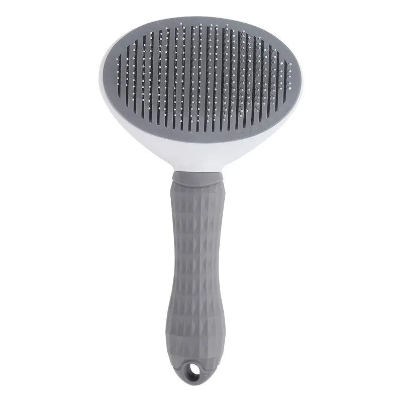 Thumbnail: Pet Dog Brush Cat Comb Self Cleaning Pet Hair Remover Brush For Dogs Cats Groomi