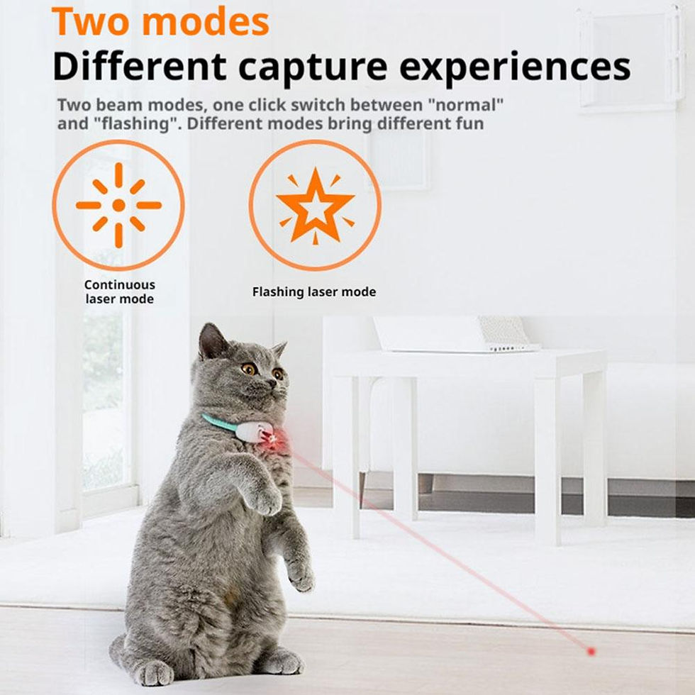 Thumbnail: Smart Laser Cat-teasing Collar Laser Rechargeable Auto Infrared Interactive Pet 