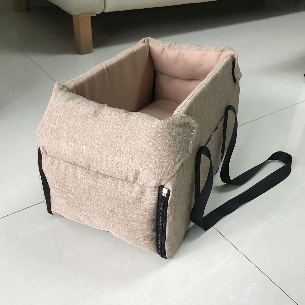 Thumbnail: Pet Products Portable Console Booster Dog Car Seat & Carrier for Small Dogs & Ca