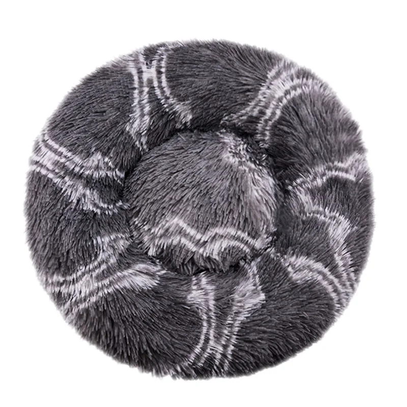 Thumbnail: 40-90cm 6 Sizes Round Pet Bed for Large Dog Bed Super Soft Cat Bed Plush Dog Hou