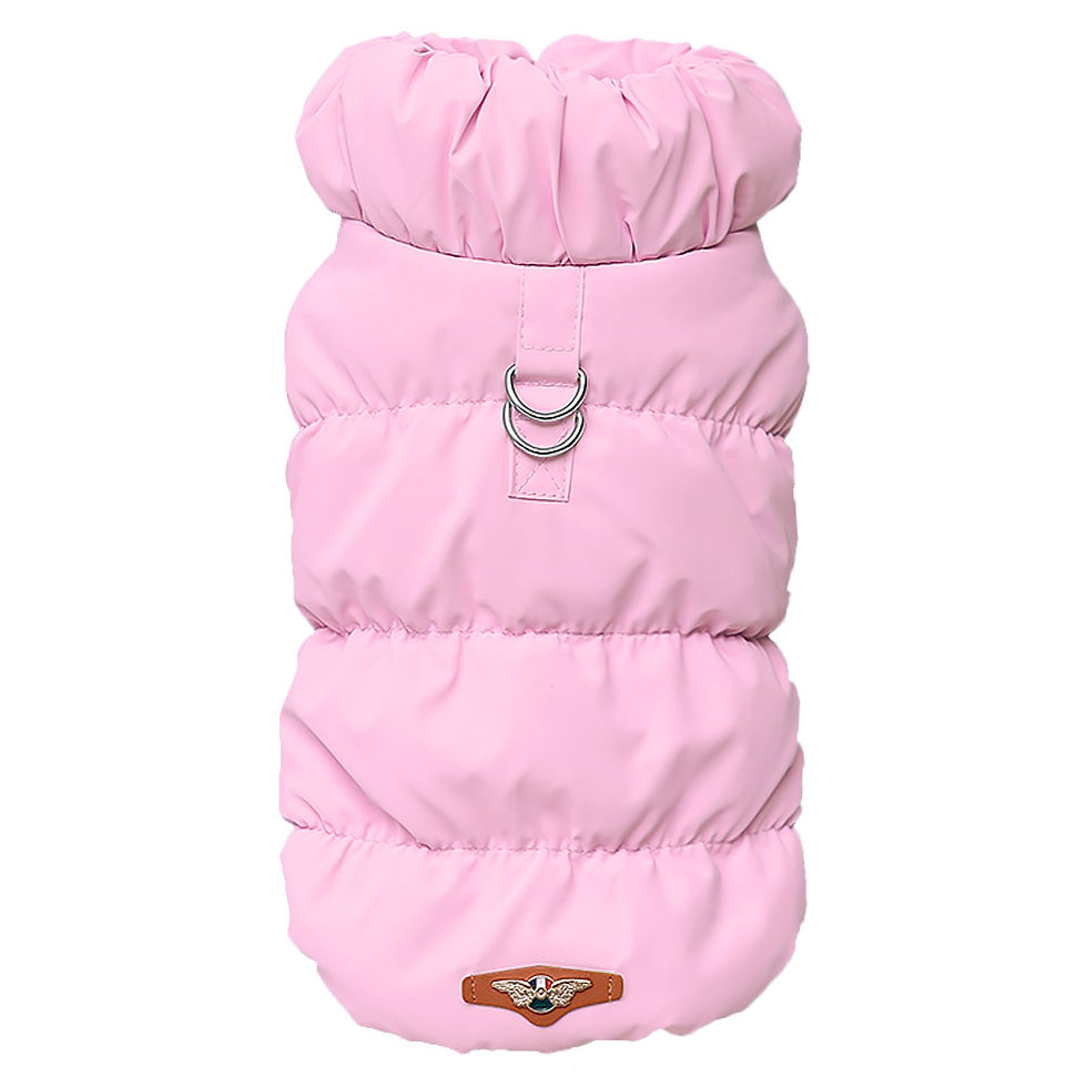 Thumbnail: Soft Warm Dog Clothes Winter Padded Puppy Cat Coat Jacket For Small Medium Dogs 