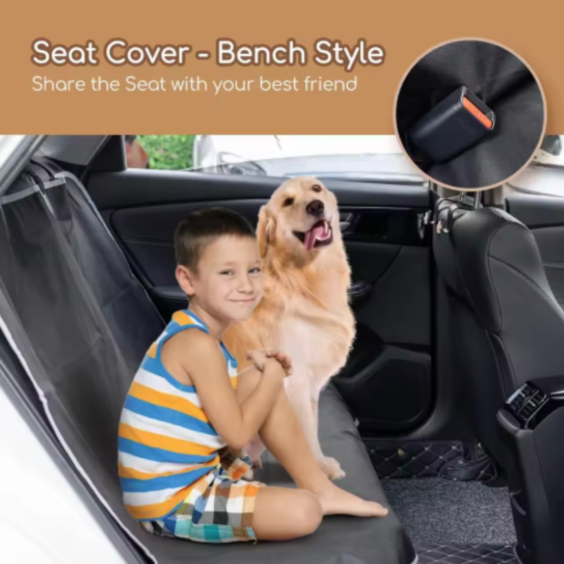 Thumbnail: Dog Car Seat Cover Foldable Hammock Pet Harness Cat Bag Basket Stable and Foldab