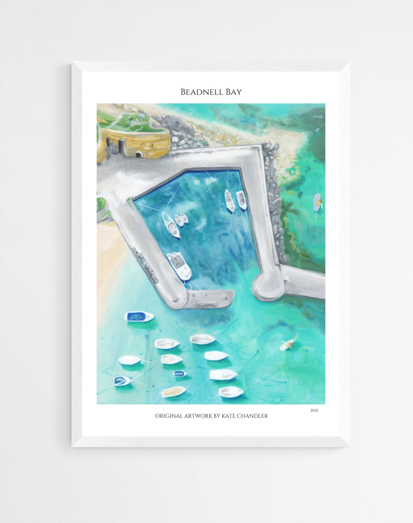 Beadnell Bay Poster