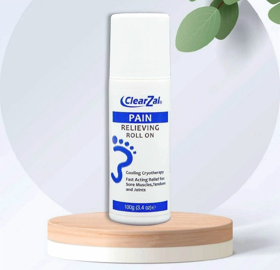 ClearZal Pain Relieving Gel – Fast Cooling Relief For Sore Muscles And Joints