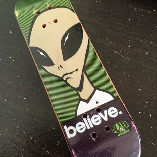 Teck Deck (Alien workshop Believe board) - no trucks no wheels
