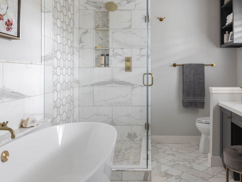 Sleepy hollow primary bath suite