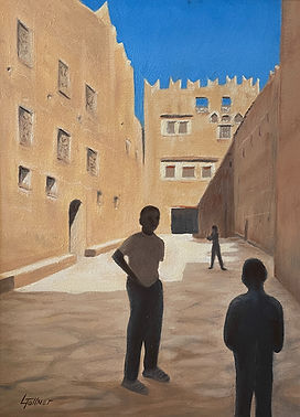 Ferkla El Oulia Morocco Oil Painting