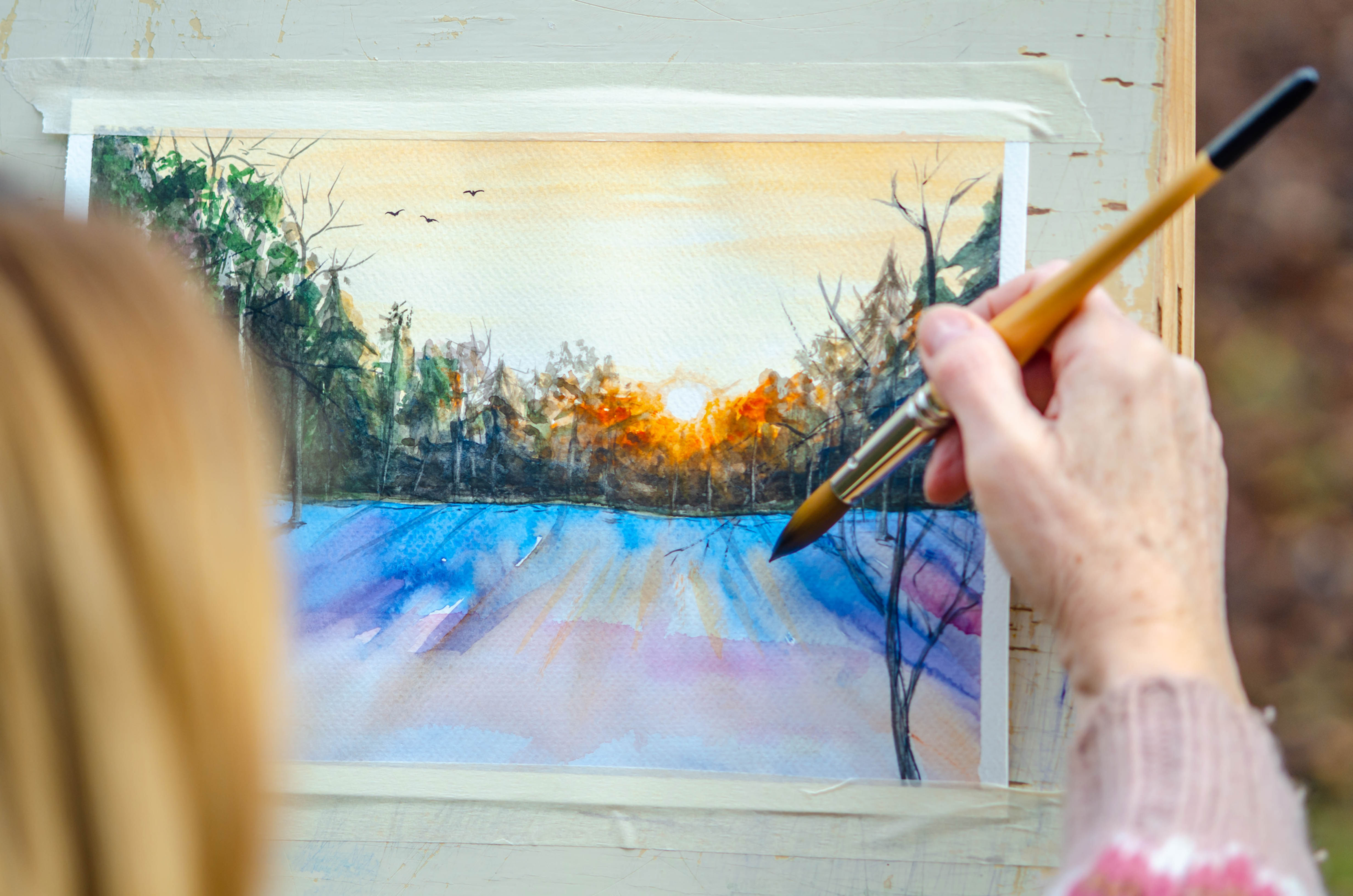 Watercolor Worlds - Teen Program