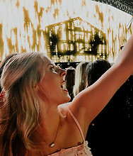 Me at Taylor Swift The Eras Tour during the Fearless set.