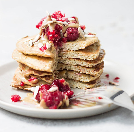 Nuts and Berries Pancakes