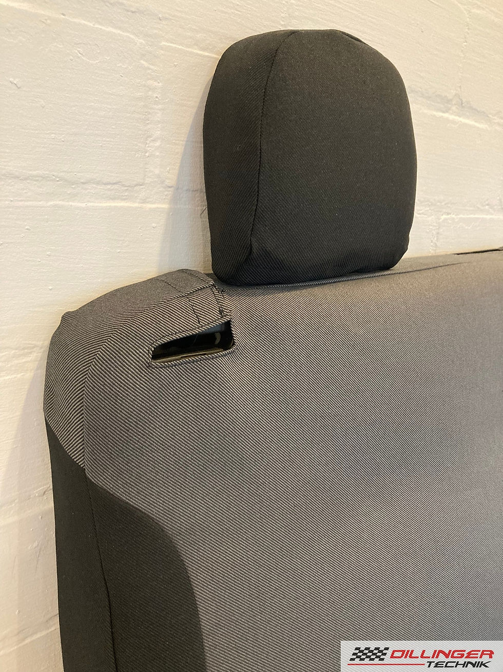 Miniaturbild: Schonbezüge für Doppelsitzbank FASP 650, Fahrersitz und hintere Sitzbank