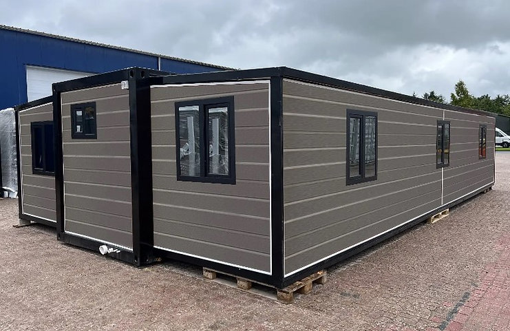 Conteneur Tiny House XXL / Chalet de luxe pliable - 40 pieds / 12 mètres Ansicht 3