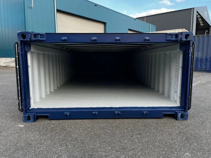 Conteneur 20 pieds demi-hauteur toit ouvert Ansicht 3