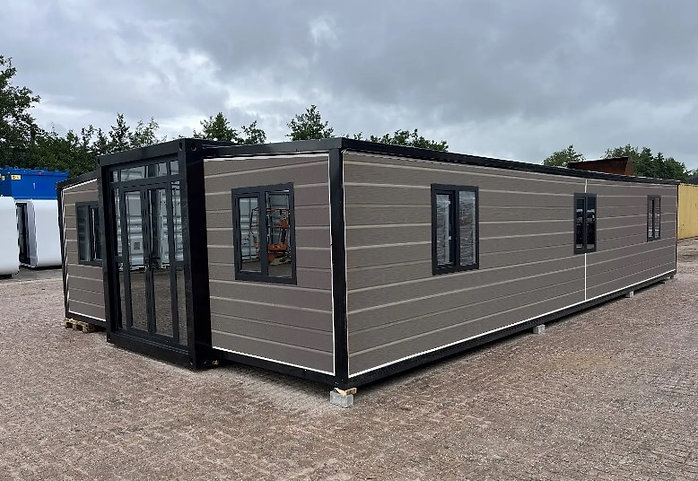 Conteneur Tiny House XXL / Chalet de luxe pliable - 40 pieds / 12 mètres Ansicht 2