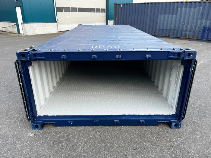 Conteneur 20 pieds demi-hauteur toit ouvert Ansicht 5