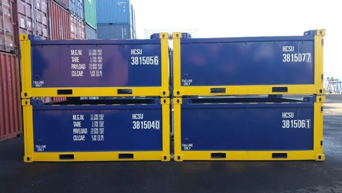 Conteneur offshore à toit ouvert de 10 pieds à Demi-hauteur Ansicht 2